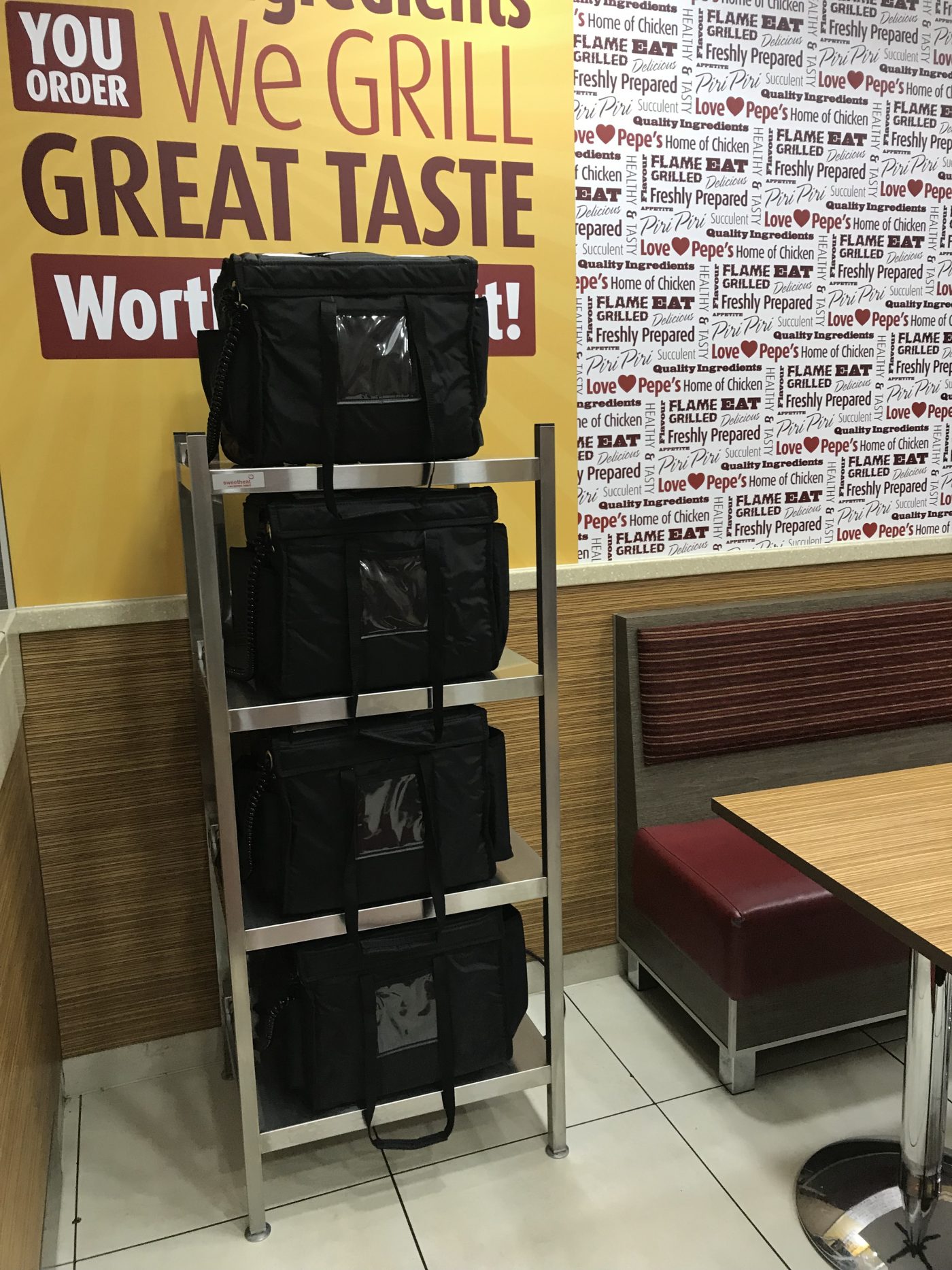 Sweetheat 4 Tier Curry Bag Shelving Unit Sweetheat